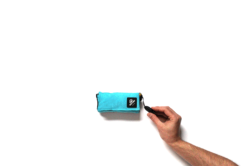 RESTUBE ACTIVE safety buoy inflating in action - GIF single pull trigger deployment Philippines