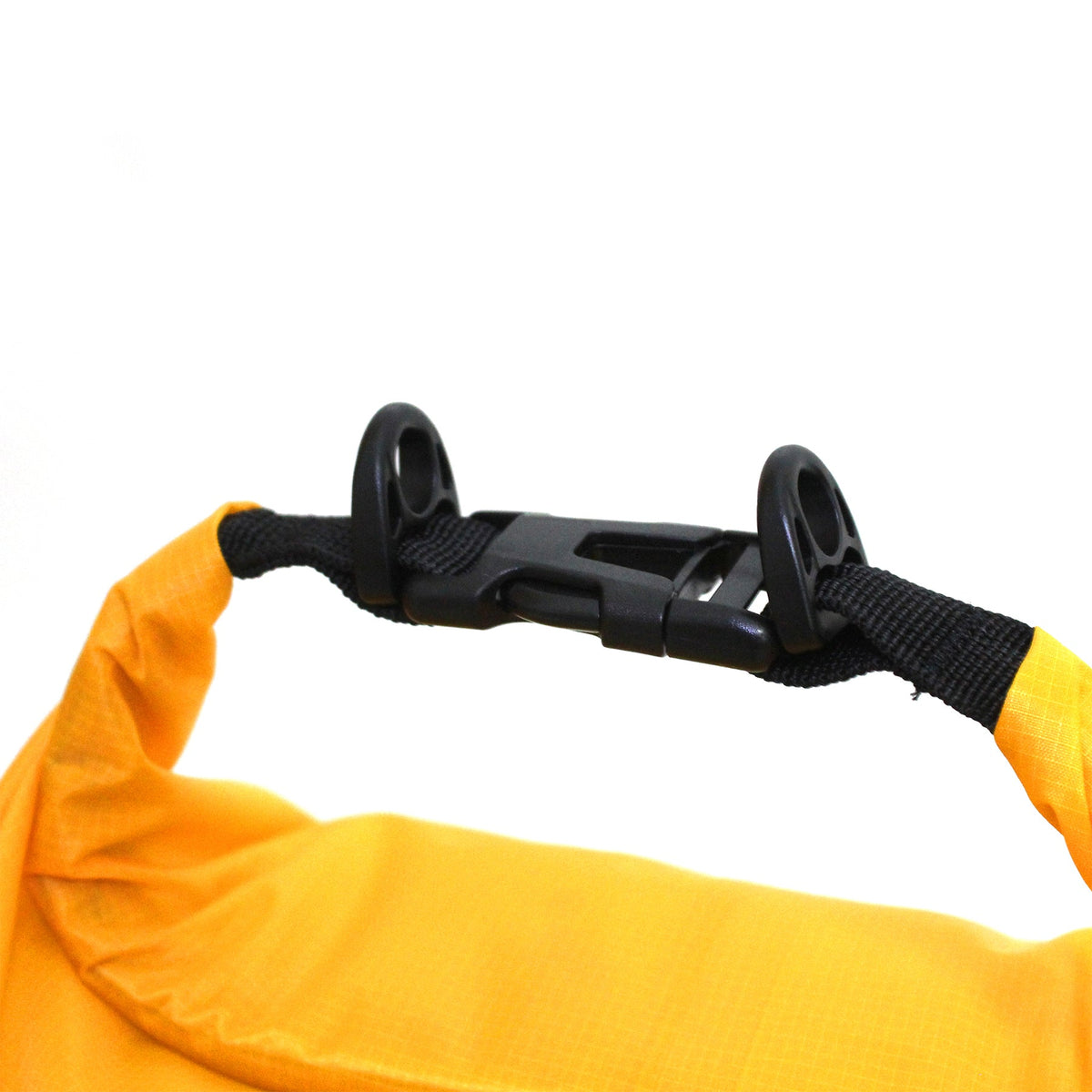 RESTUBE DRYBAG yellow roll-top buckle closure detail - secure waterproof fastening Philippines