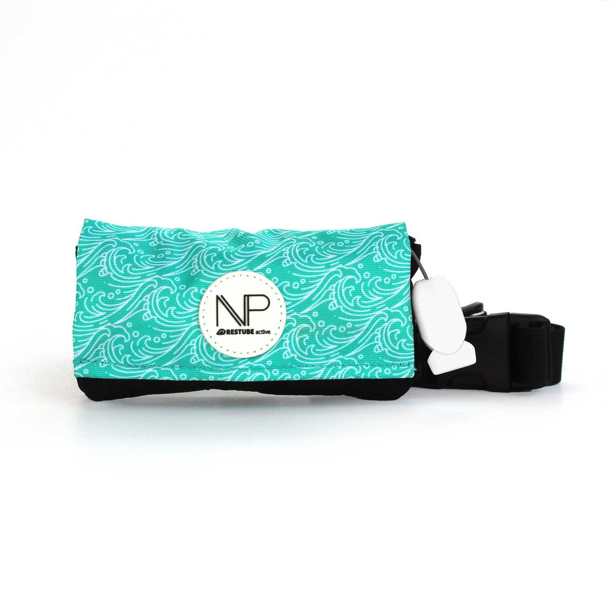 RESTUBE ACTIVE Nathalie Pohl Limited Edition - special edition safety buoy by extreme swimmer Ocean Seven finisher
